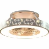 LED Ceiling Fan 23" Remote Controlled Mount Fan