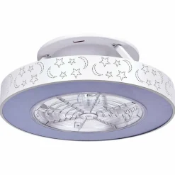 LED Ceiling Fan 23" Remote Controlled Mount Fan