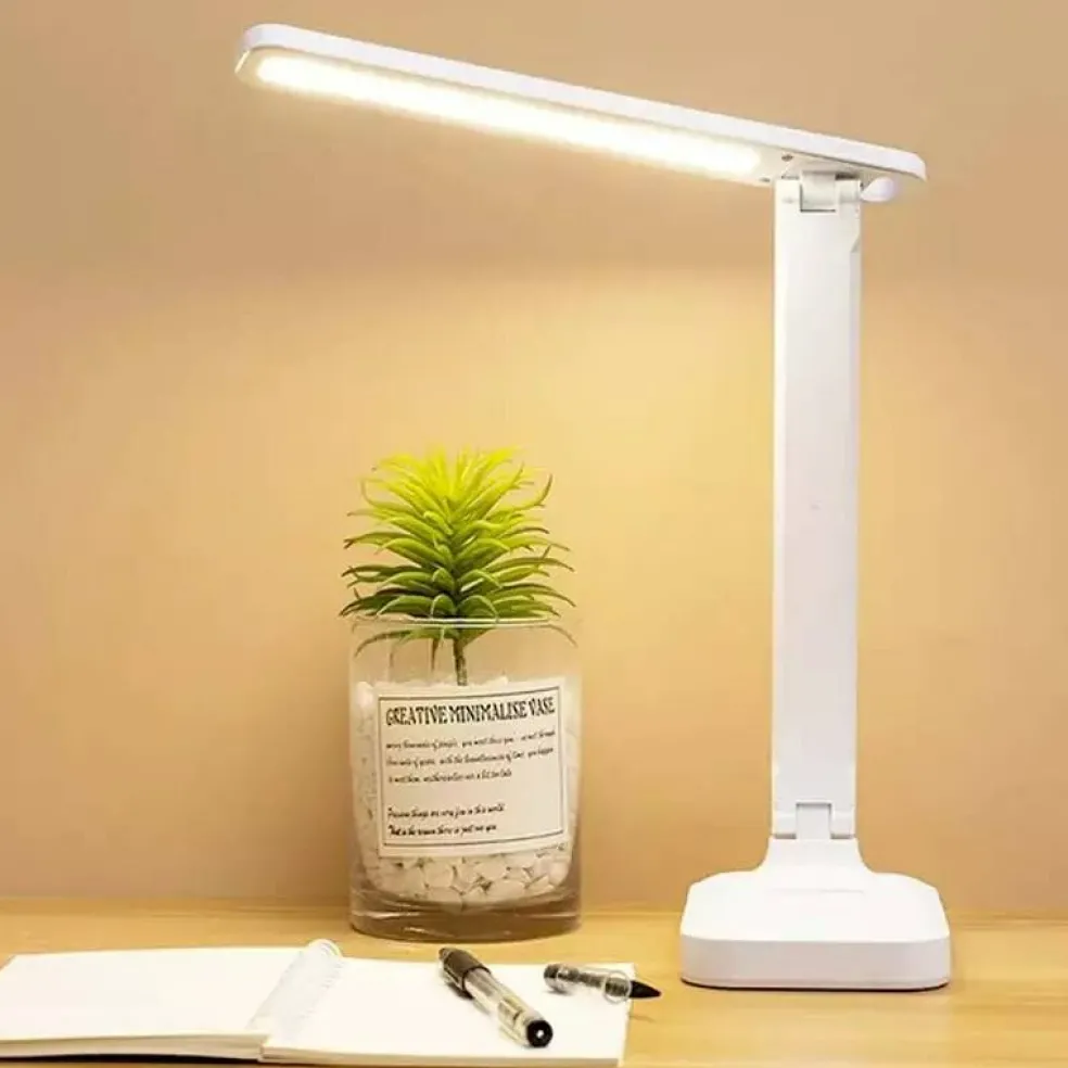 LED Desk Lamp Touch Sensor Reading Foldable Table Lamp Eye Caring Reading Light
