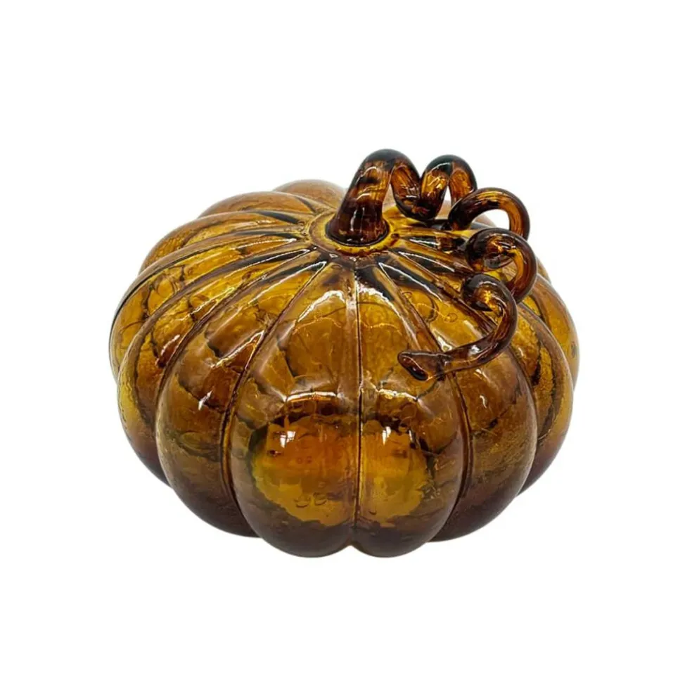 5" LED Glass Pumpkin Décor by Ashland®