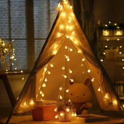 60 LED Globe String Lights, Battery Operated Fairy Lights with Remote for Kids Room Dorm Classroom Outdoor Christmas Tree Decor, Warm White