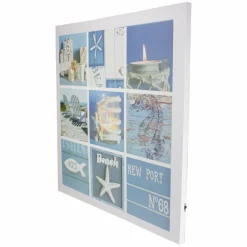 LED Lighted Summer Fun Beach Life Canvas Wall Art