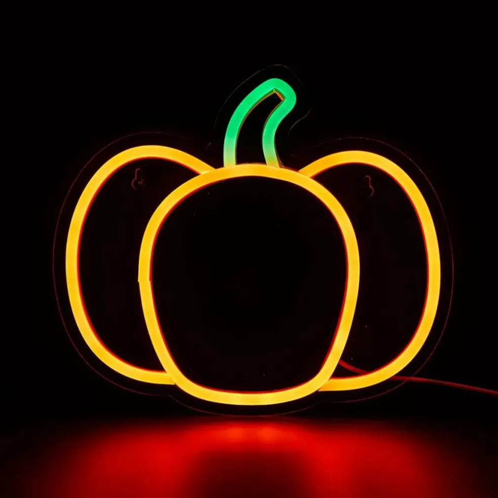 LED Neon pumpkin Halloween Neon Sign