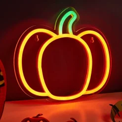 LED Neon pumpkin Halloween Neon Sign