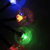 60 LED Solar Bubble String Lights 42ft Waterproof with 8 Modes