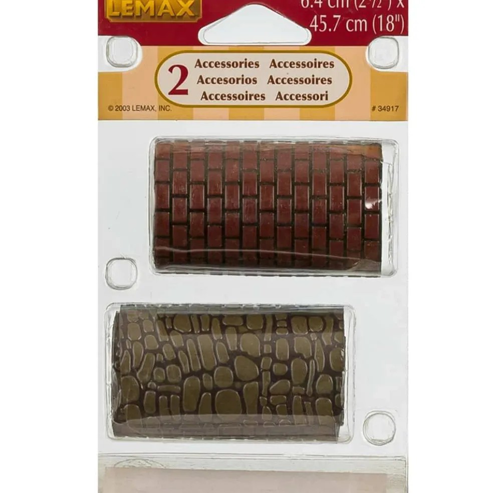 Lemax® Brick & Pebble Roads, 2ct.