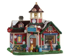 Lemax Bright Meadow Elementary Lighted Building #15766