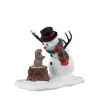 Lemax Bunny Makes a Friend Village Accessory Figurine #34092