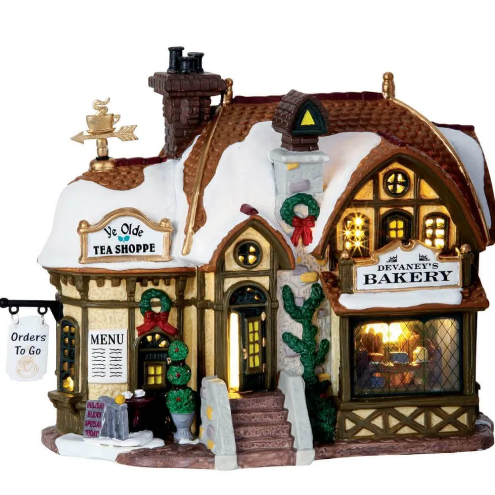 Lemax Devaney's Bakery Lighted Building #35793