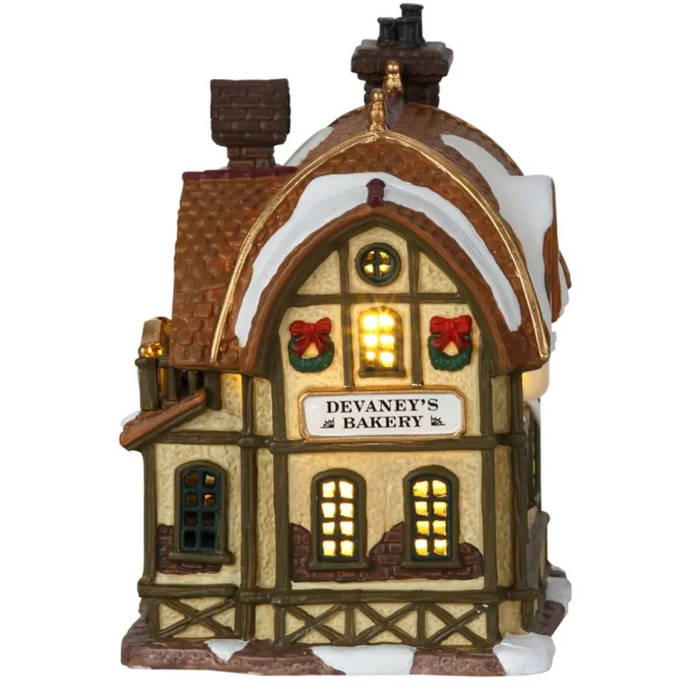 Lemax Devaney's Bakery Lighted Building #35793