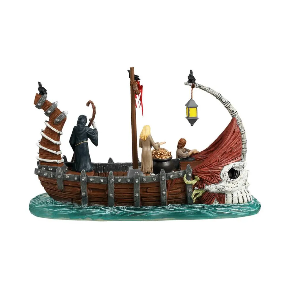 Lemax Ferry on River Styx Table Accent #43706