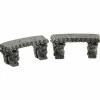Lemax Gargoyle Stone Benches Spooky Town Village Accessory Set of 2 #84370