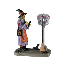 Lemax Illegal Broom Parking Figurine #42304