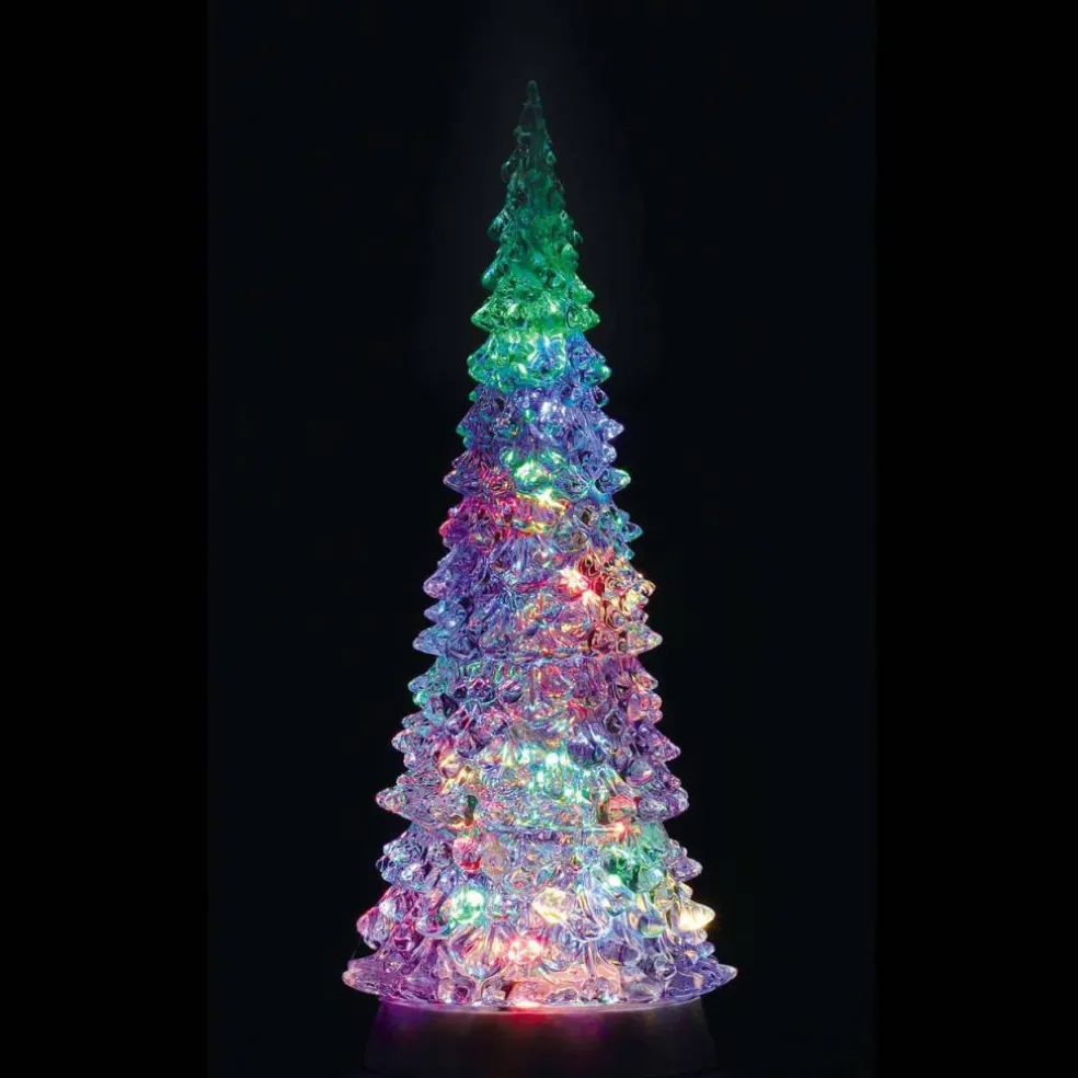 Lemax 11 Inch Crystal Color Changing Tree