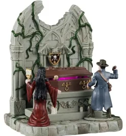 Lemax Lighted Coffin
