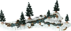 Lemax Mill Stream Fork - Landscape Accent