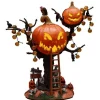 Lemax Pumpkin Tree House Lighted Table Accent Battery-Operated #14856