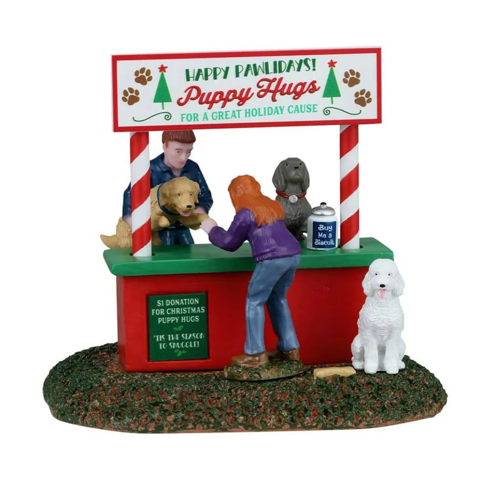 Lemax® Puppy Kissing Booth