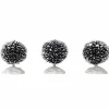 Lemax Round Bristle Tree Mini Set of 3 #14006
