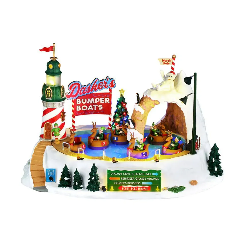 Lemax® Santa's Wonderland™ Dasher's Bumper Boats