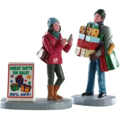 Lemax Shopping Teamwork
