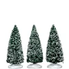 Lemax® Small Snowy Juniper Trees Set, 3ct.