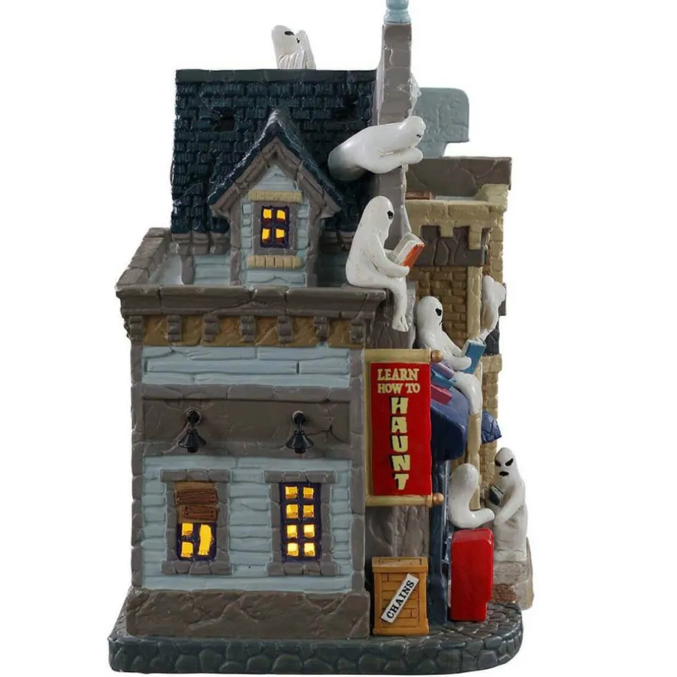 Lemax Spooky Town Apparition Academy Halloween Village Building
