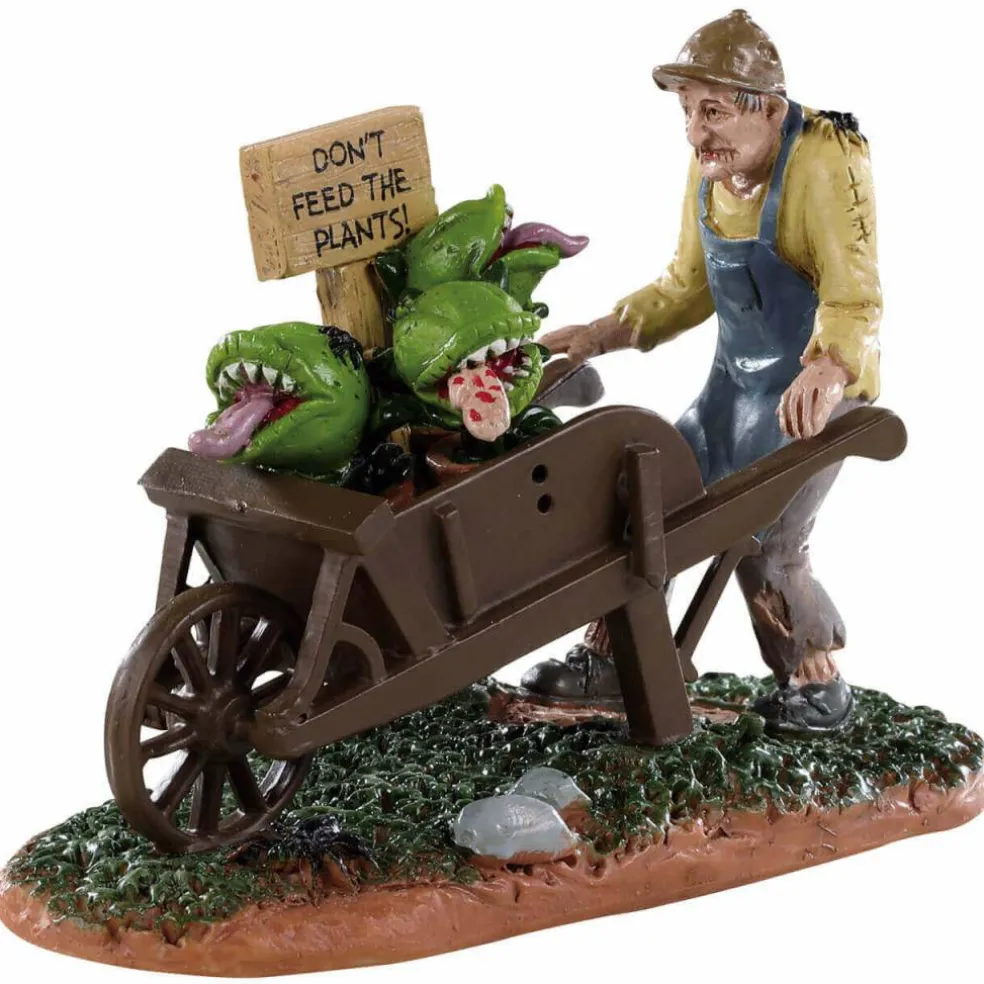 Lemax Spooky Town Garden of Eaten Worker Figurine #92732