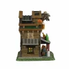 Lemax Spooky Town Halloween Village Silver Slug Saloon Werewolf Building