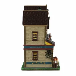 Lemax Spooky Town Halloween Village Halloween At The Wilsons Trick or Treat House Building