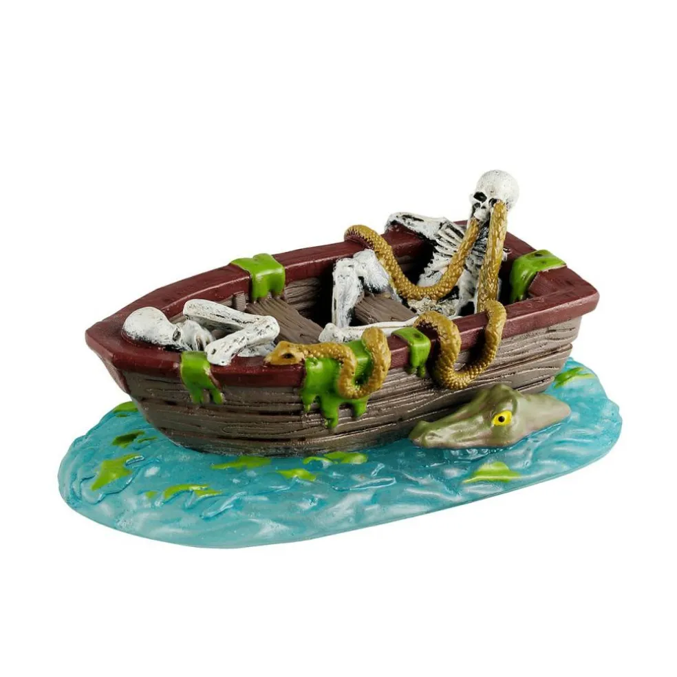 Lemax Spooky Town Lost In The Lagoon Figurine #52508