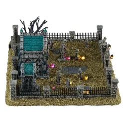 Lemax® Spooky Town® Misty Crypt Graveyard