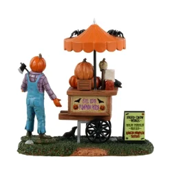 Lemax Spooky Town Pumpkin Patch Vendor Table Accent #33611