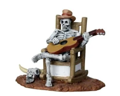 Lemax Spooky Town Rocking Chair Skeleton Figurine #22003