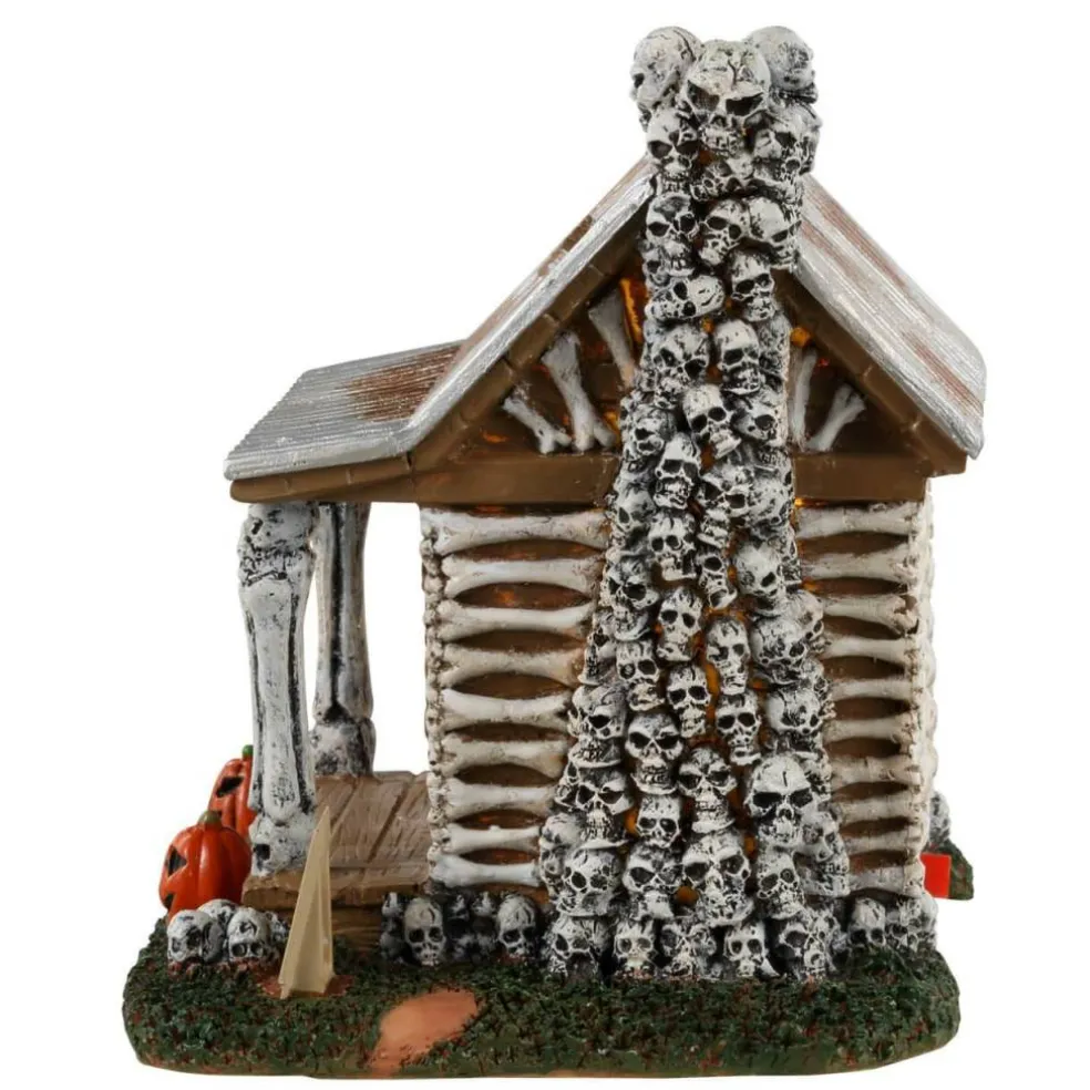 Lemax Spooky Town Skeleton Cottage Halloween Building