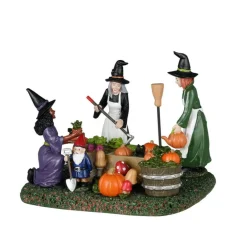 Lemax Spookytown Witches' Community Garden