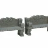 Lemax Stone Bench Set of 2 Village Accessory #74612