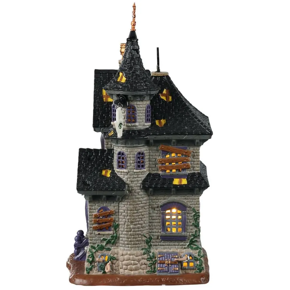 Lemax The Future Looks Dark Lighted Building #25857