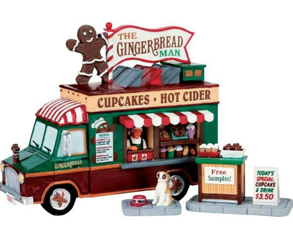 Lemax The Gingerbread Man Table Accent Set of 3 #63278
