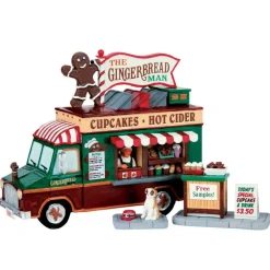 Lemax The Gingerbread Man Table Accent Set of 3 #63278