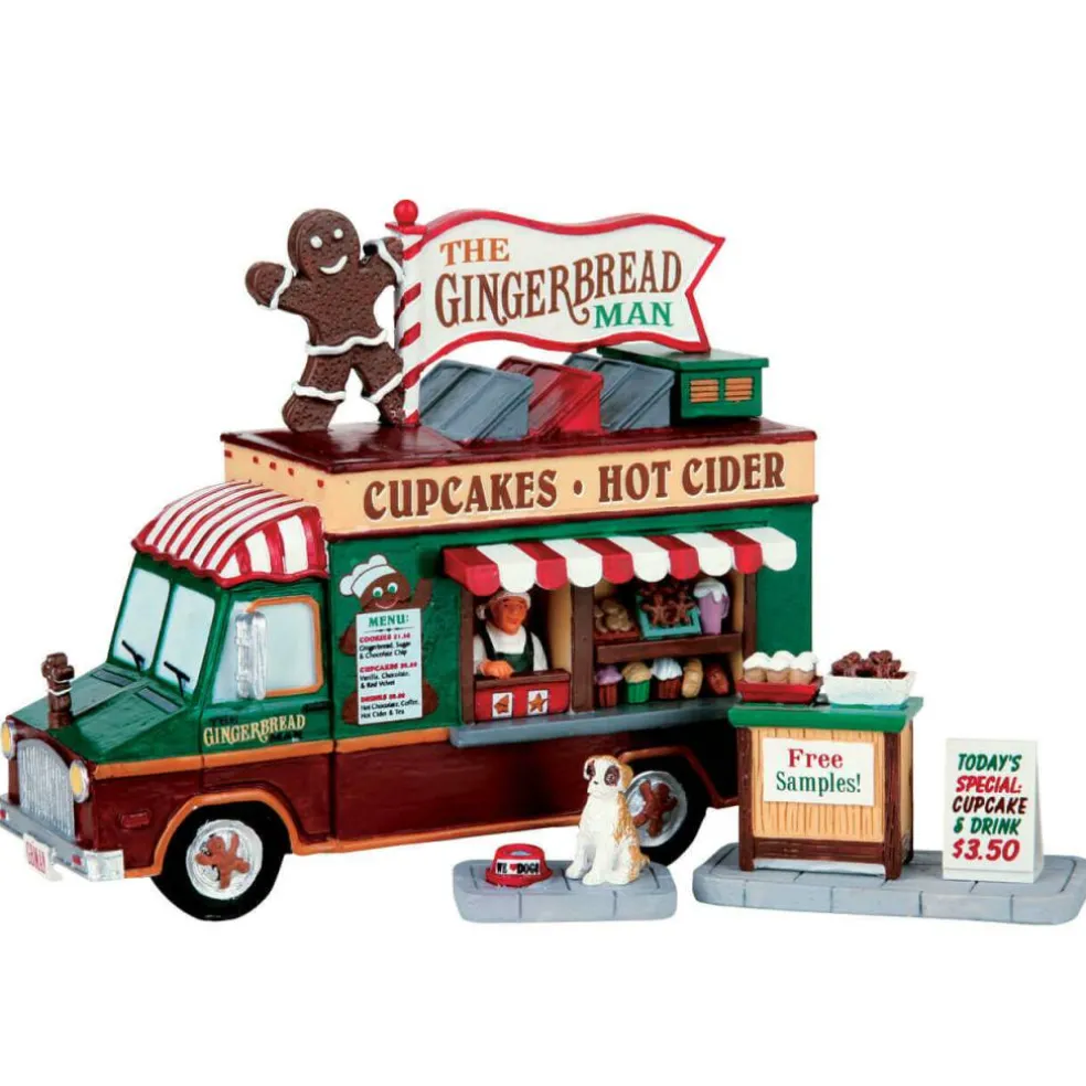 Lemax The Gingerbread Man Table Accent Set of 3 #63278