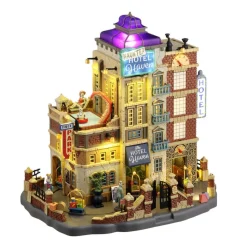 Lemax The Haunted Hotel Haven Animated Lighted Sights and Sounds Building #45220