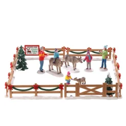Lemax© Vail Village Accessory™: Reindeer Petting Zoo