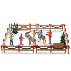 Lemax© Vail Village Accessory™: Reindeer Petting Zoo