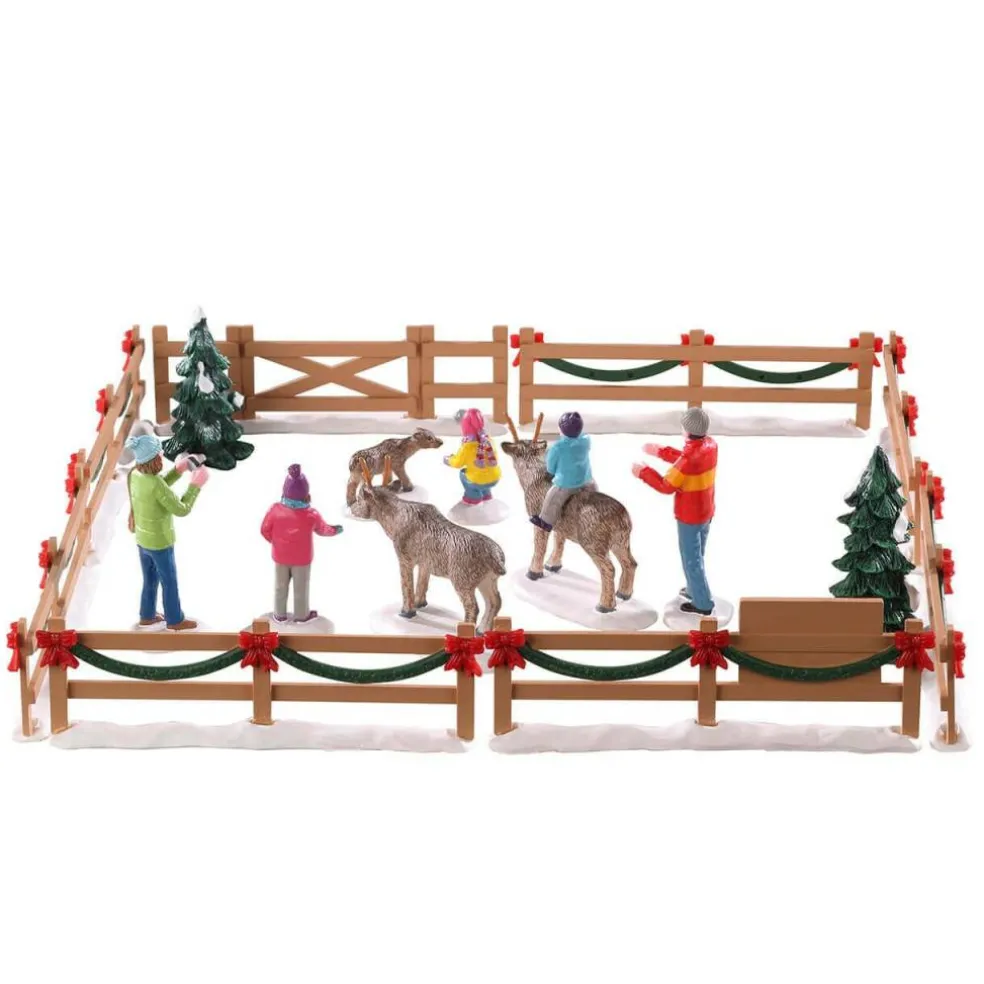 Lemax© Vail Village Accessory™: Reindeer Petting Zoo