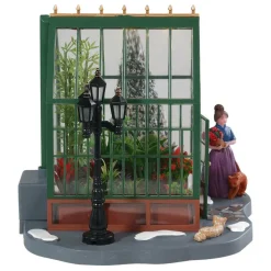 Lemax Victorian Greenhouse Lighted Table Accent Battery Operated #84347