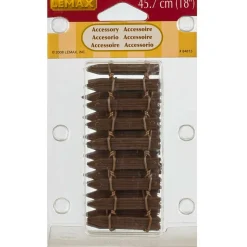 Lemax® Wired Wooden Fence