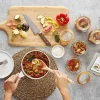 Le Parfait - Clear - Glass Versatile Preserving Jars for Storage and Canning - 4 Piece