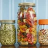 Le Parfait - Clear - Versatile Glass Preserving Jars for Storage and Canning - 4 Piece