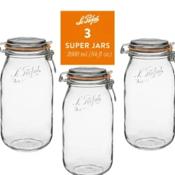 Le Parfait - Versatile Glass Jars for Preserving, Canning and Storage
